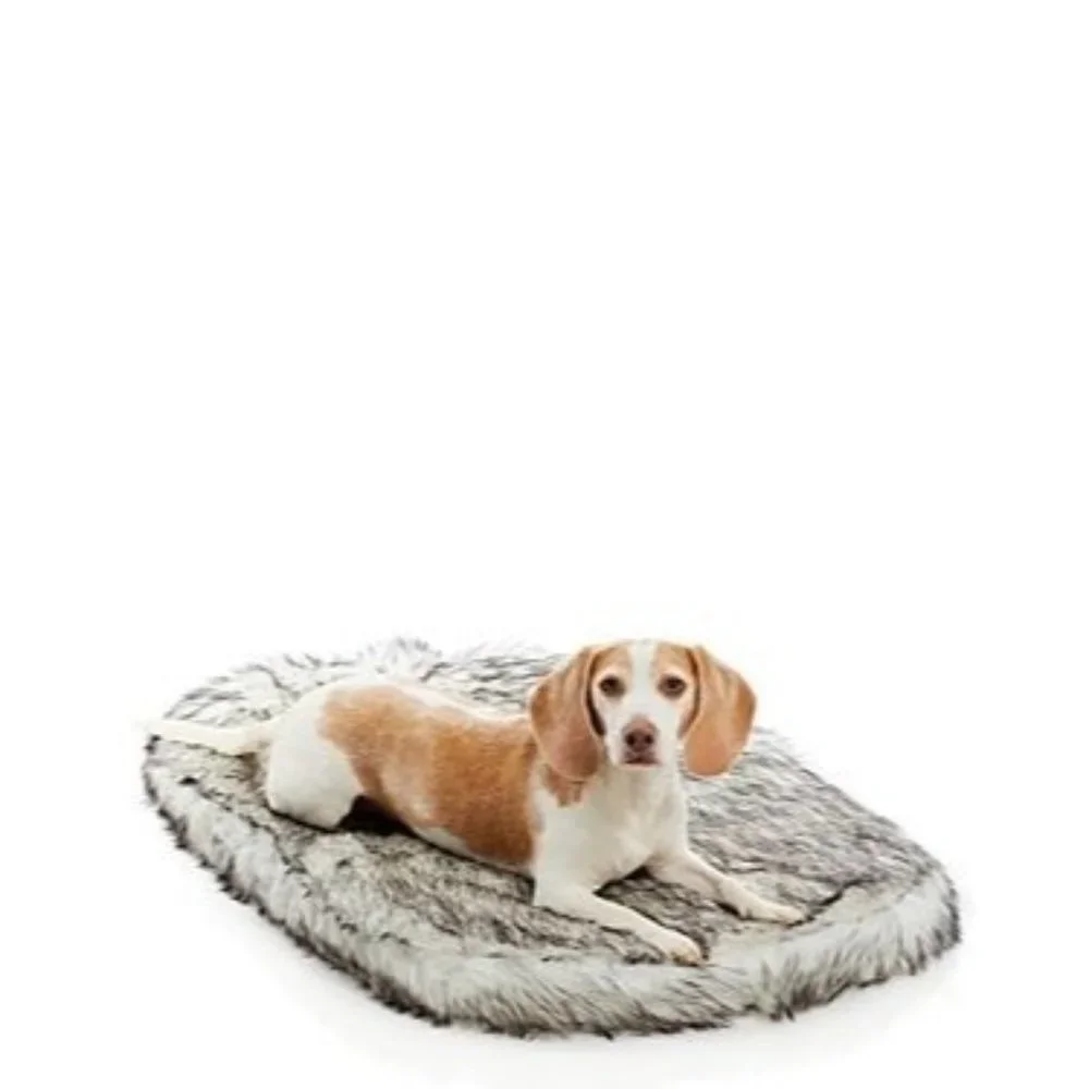 Bloomingdale's Pet Allied Home Oval Faux Fur Pet Bed